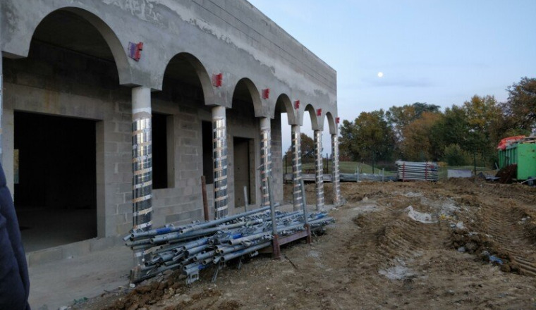 Construction de la mosquée de Talence