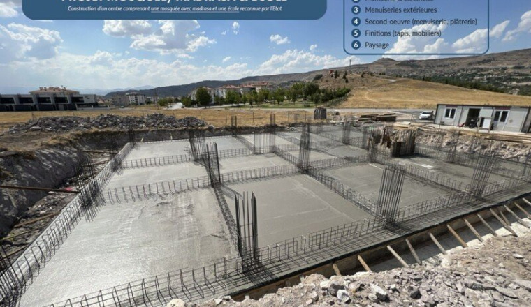 CONSTRUCTION MOSQUEE/MADRASA & ECOLE