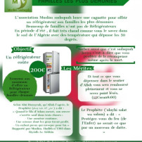 Offrir des Réfrigerateurs aux pauvres