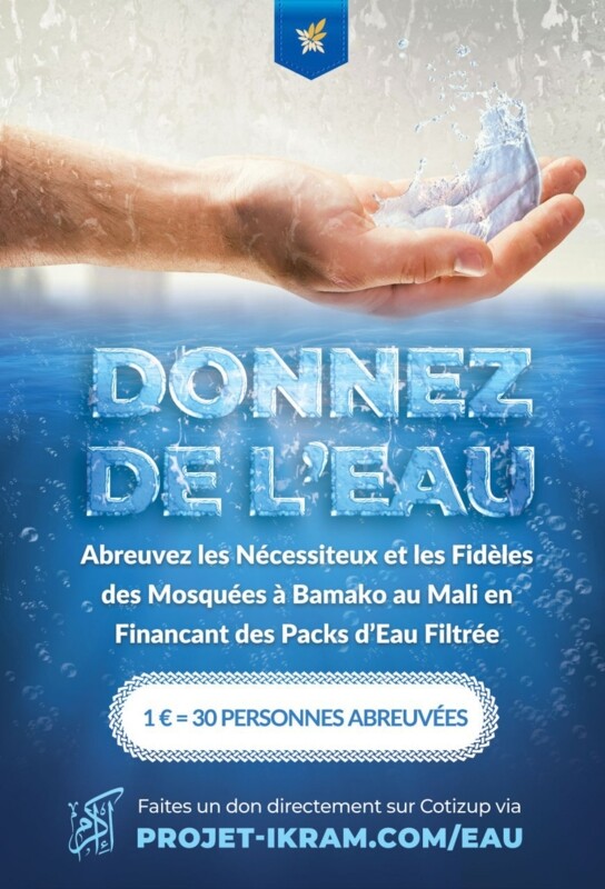 offrir de l eau au Necessiteux aux Mali