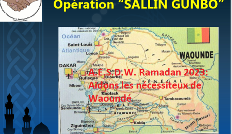 Ramadan 2023: Aidons les nécessiteux de Waoundé