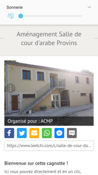Aider nous à finir/ Mosquée Provins