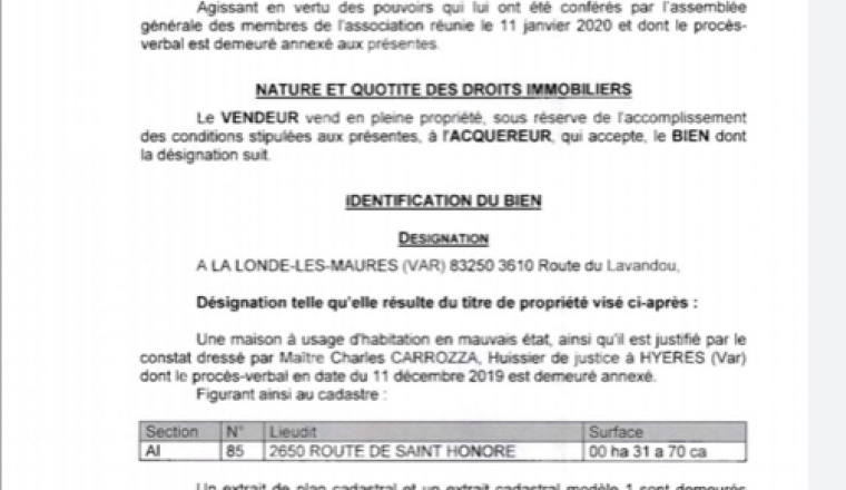 Image justificative de la cagnotte