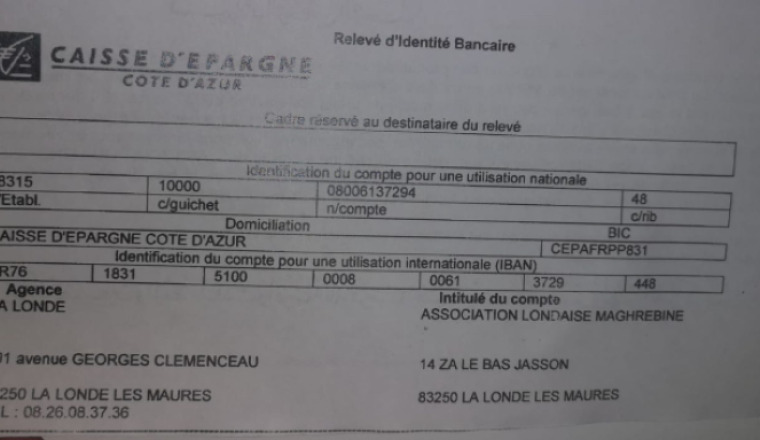 Image justificative de la cagnotte