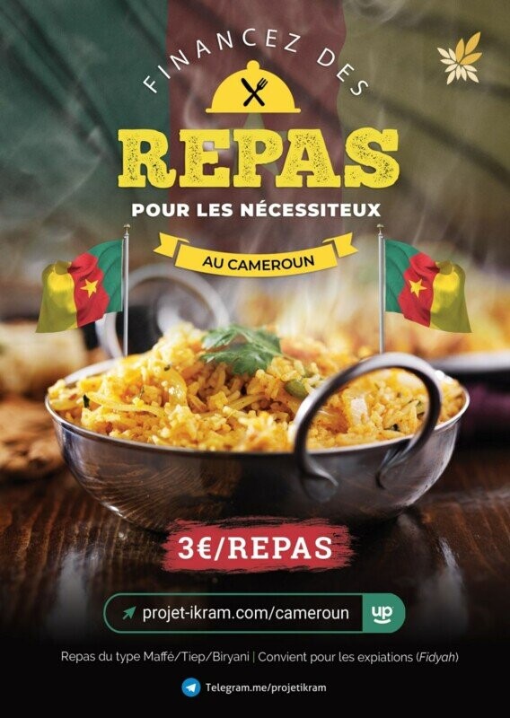 Distribution pour les necessiteux du Cameroun