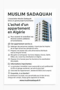 Aider-nous à acheter l'appartement solidaire