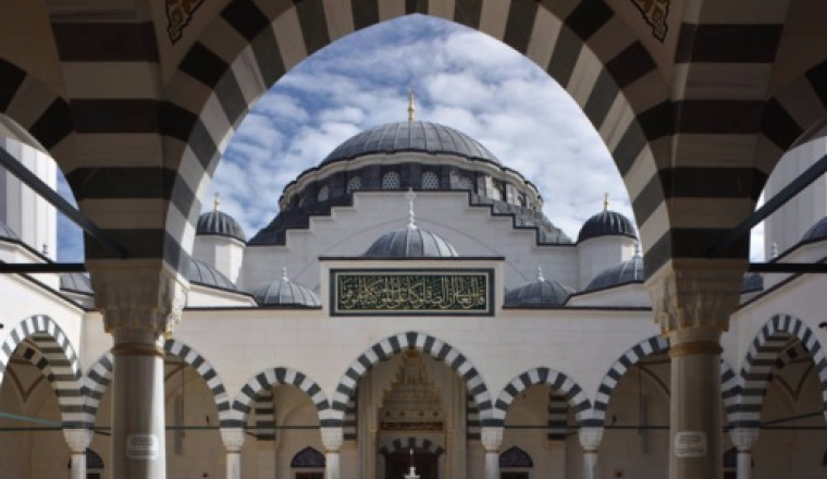 Construction Grande Mosquée Eyyûb Sultan de Strasbourg