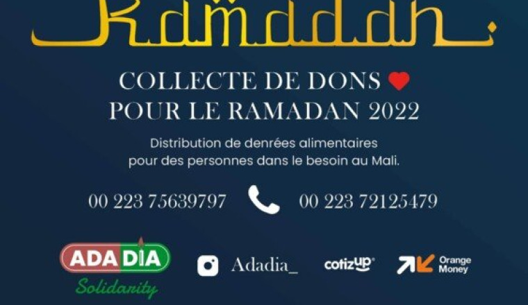 Opération RAMADAN - ADA DIA SOLIDARITY