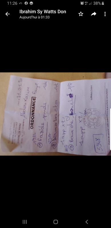 Image justificative de la cagnotte