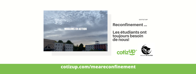 Reconfinement: Les étudiants ont besoin de nous!