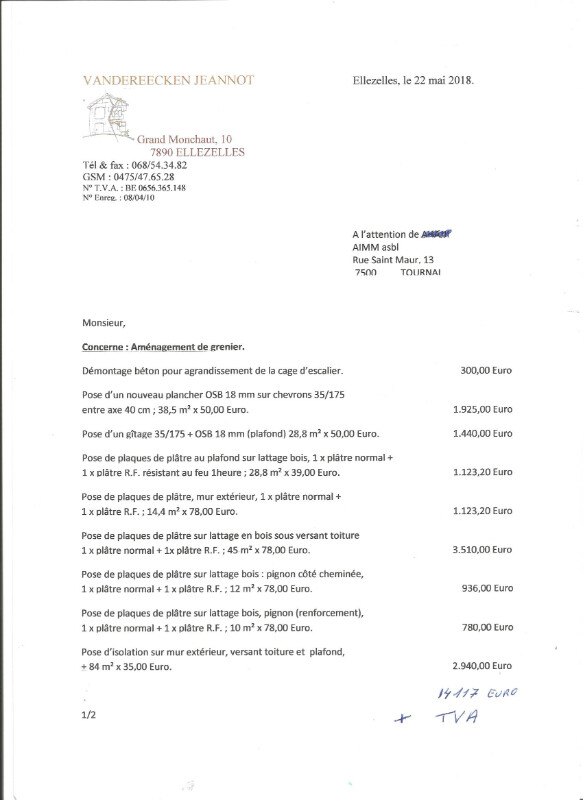 Image justificative de la cagnotte
