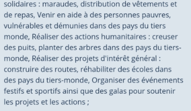 Image justificative de la cagnotte