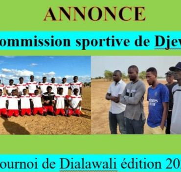Soutien Ajd2 Tournoi de Dialawali édition 2023.
