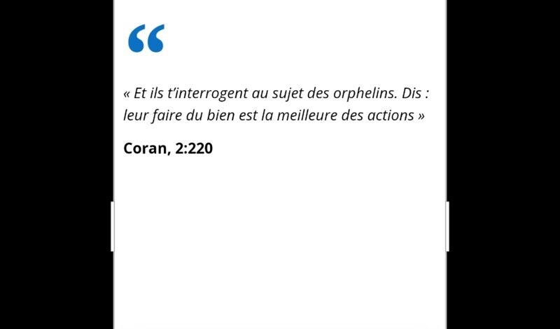 Parrainage Orphelins