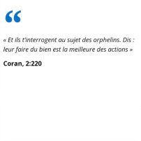 Parrainage Orphelins