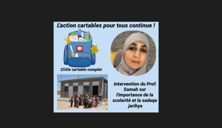 Action "Un cartable pour tous"