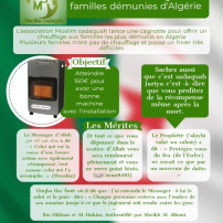 Opération offrir un chauffage aux pauvres
