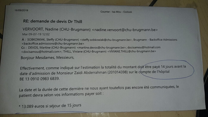 Image justificative de la cagnotte