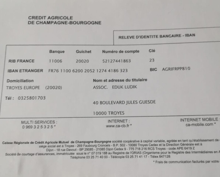 Image justificative de la cagnotte
