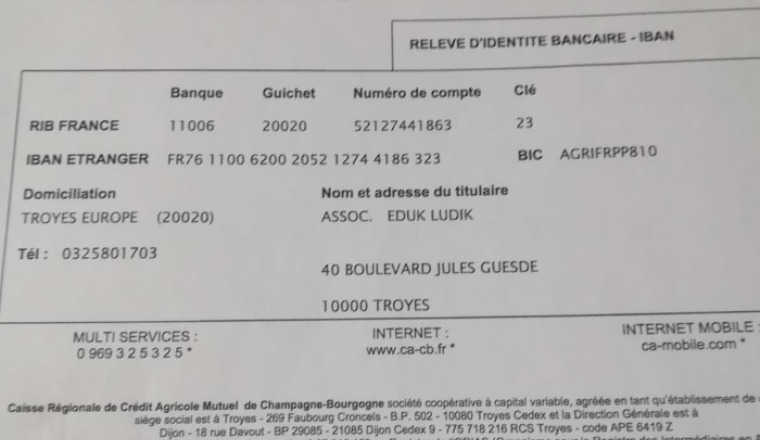 Image justificative de la cagnotte