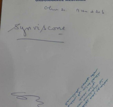 Médicament vitale pour Mohammed