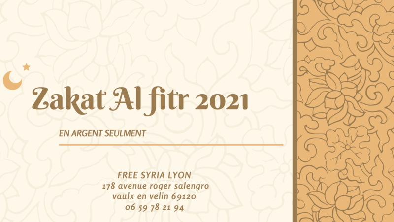 Zakat al fitr 2021