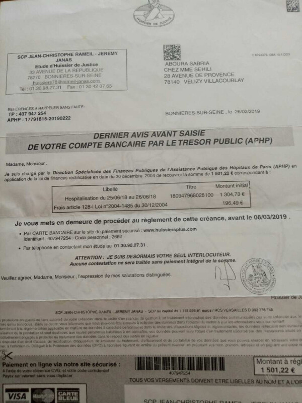 Image justificative de la cagnotte