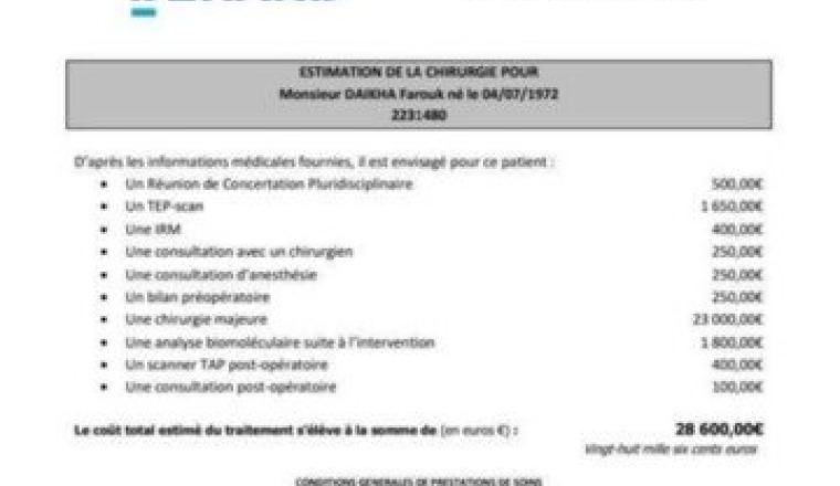 Soutien d'un frère atteint d'un cancer du rein