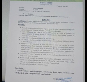 Hospitalisation opération