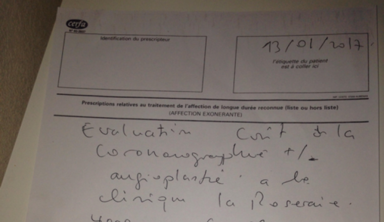 Aide pour une operation du coeur