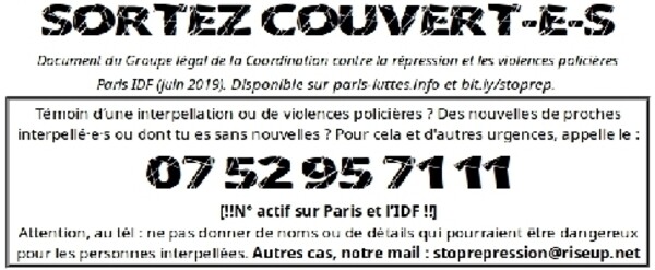 Caisse collective contre la répression Paris-IdF