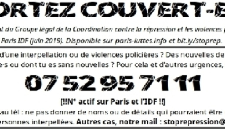 Caisse collective contre la répression Paris-IdF