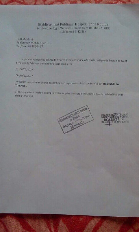Image justificative de la cagnotte