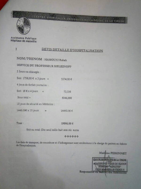 Image justificative de la cagnotte