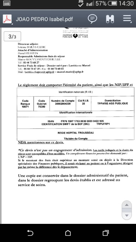 Image justificative de la cagnotte