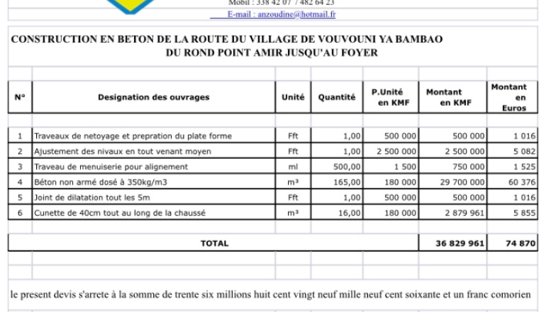 Image justificative de la cagnotte