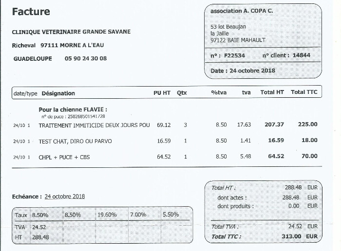 Image justificative de la cagnotte