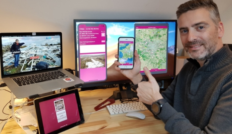Stop Décharges Sauvages sur smartphones