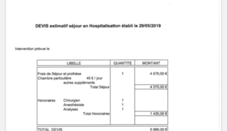 UNIE POUR UNE PROTHÈSE POUR HAFIDA