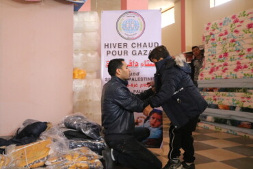 Aide hivernale pour les palestiniens vulnérables