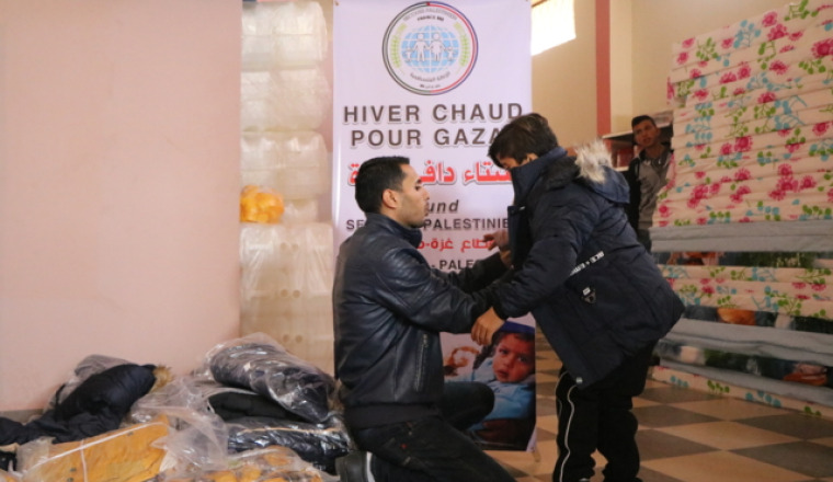 Aide hivernale pour les palestiniens vulnérables