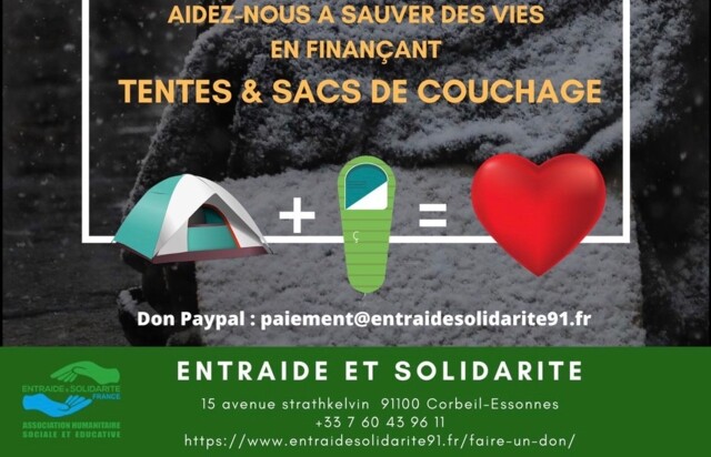 AIDEZ-NOUS À SAUVER DES VIES !