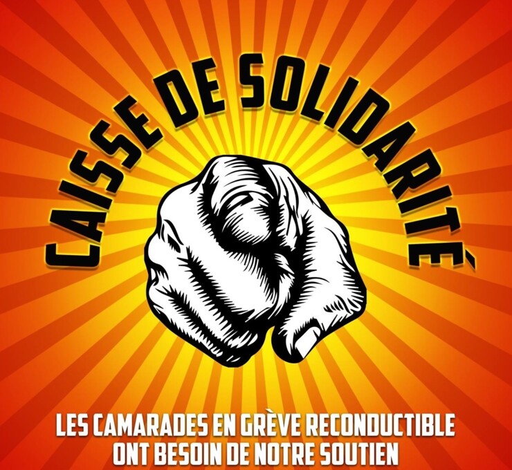 Caisse de grève - Contre la réforme des retraites - CGT