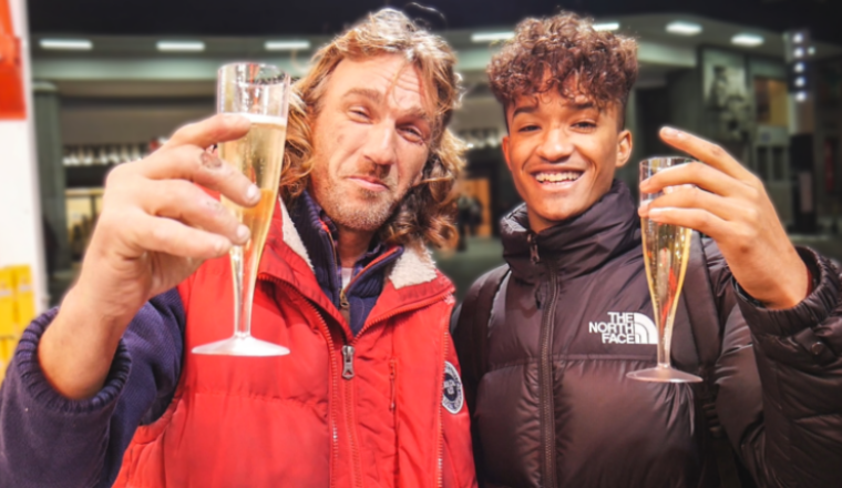 Un toit pour Laurent, SDF !