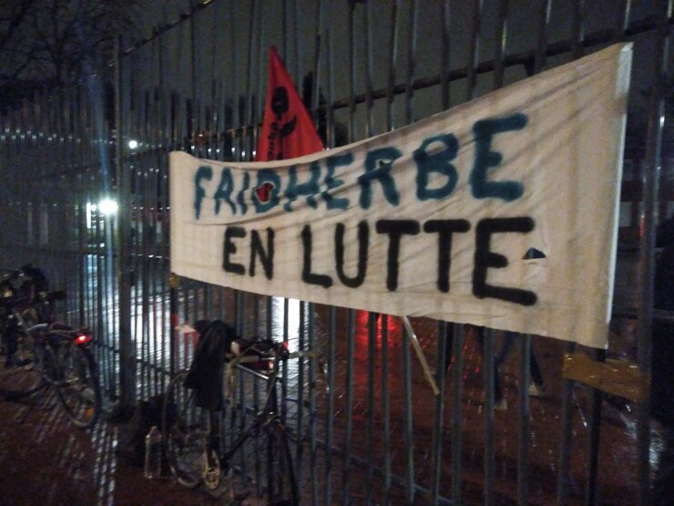 Faidherbe en lutte : caisse de grève