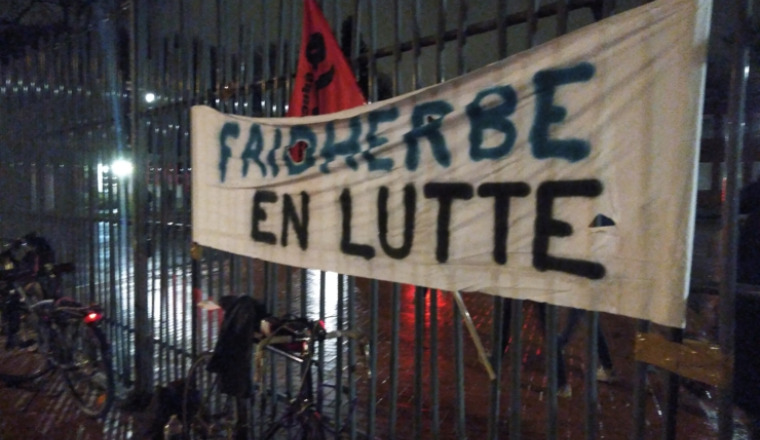 Faidherbe en lutte : caisse de grève