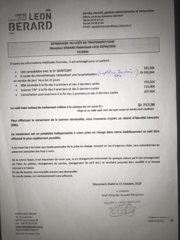 Image justificative de la cagnotte