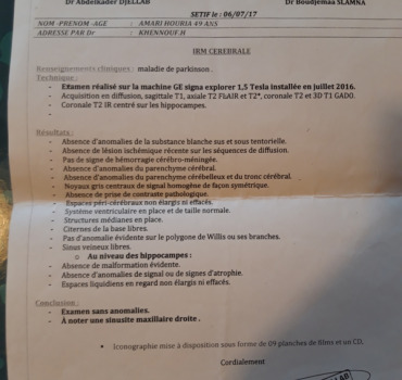 Solidarité avec Houria