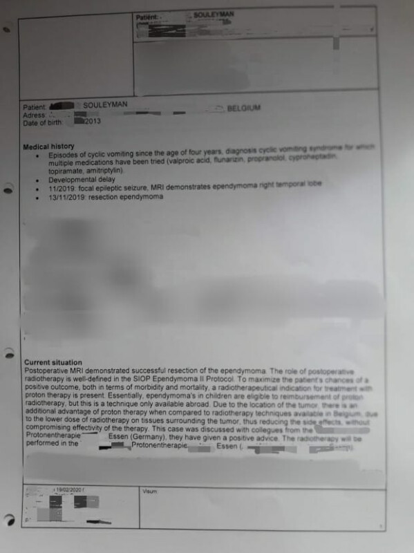 Image justificative de la cagnotte