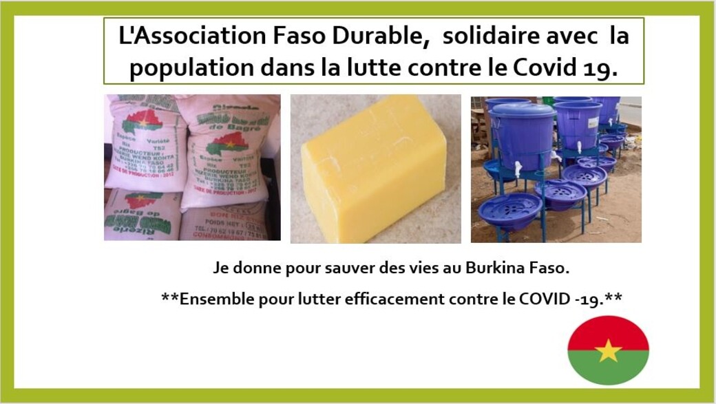 100 kits d'urgence pour 100 familles au Burkina